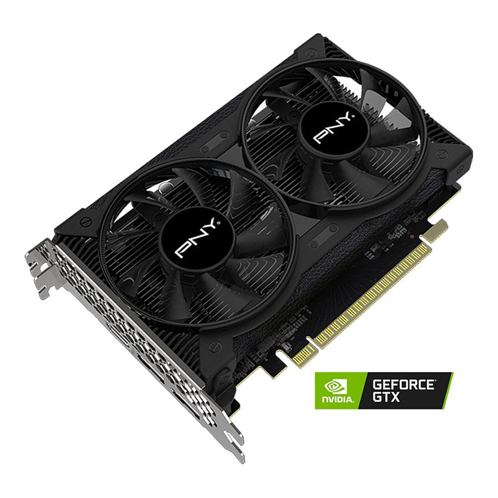 PNY - NVIDIA GeForce GTX 1650 4GB GDDR6 PCI Express 3.0 Graphics Card with Dual Fan - Black_5