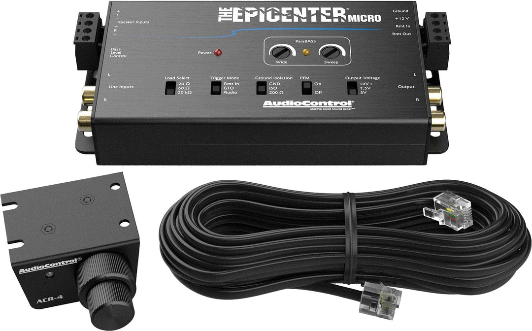 AudioControl - The Epicenter Micro Bass Restoration Processor and Line Out Converter - Black_0