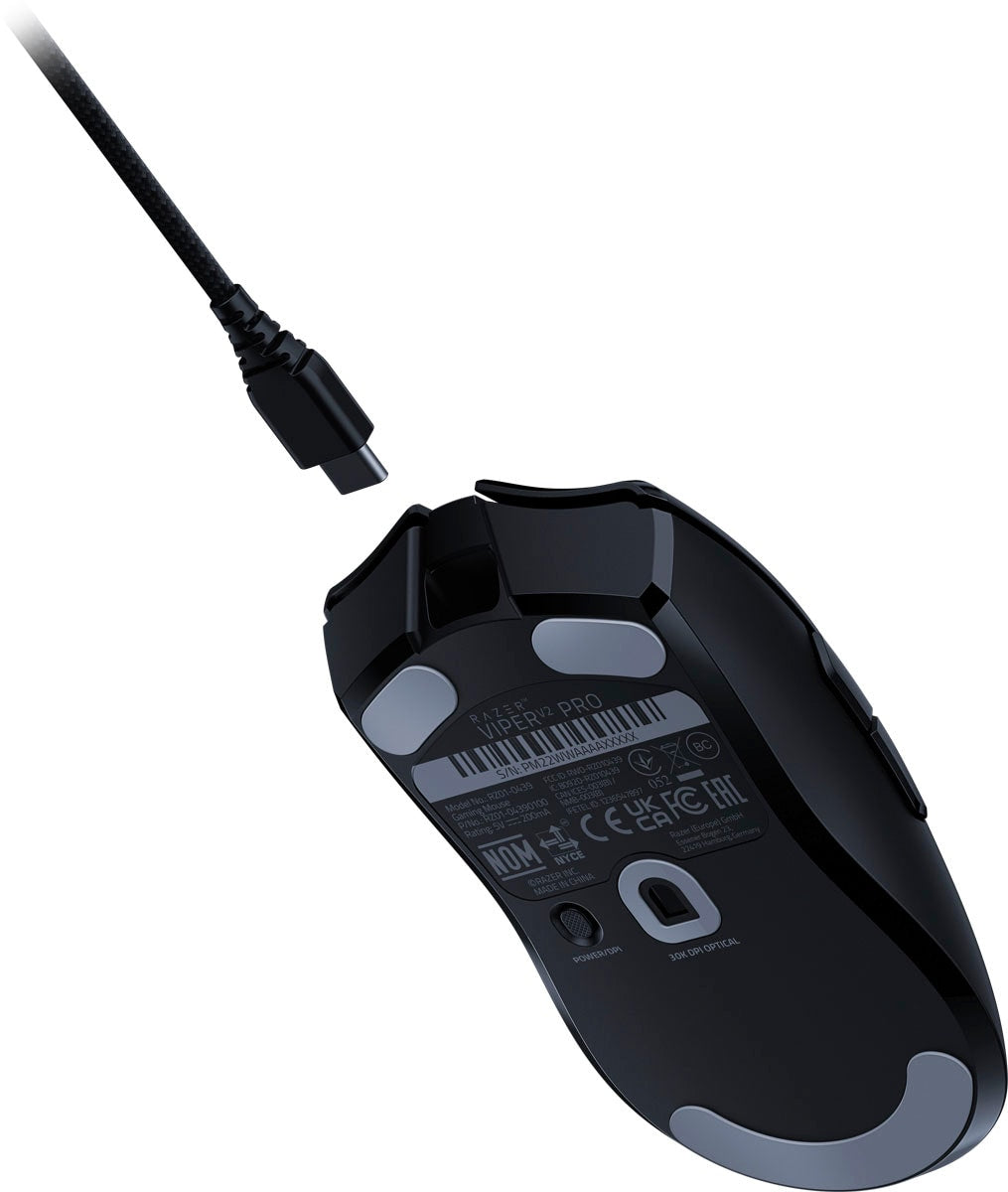 Razer - Viper V2 Pro Lightweight Wireless Optical Gaming Mouse with 80 Hour Battery Life - Black_7