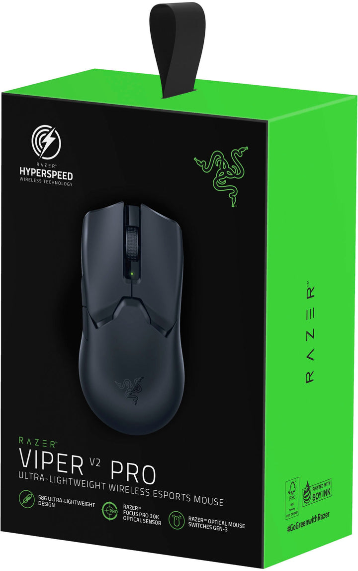 Razer - Viper V2 Pro Lightweight Wireless Optical Gaming Mouse with 80 Hour Battery Life - Black_6