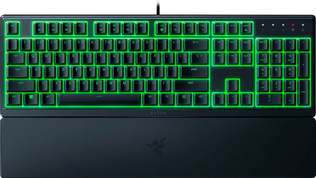 Razer - Ornata V3 X Full-Size Wired Membrane Gaming Keyboard with Chroma RGB Backlighting - Black_0