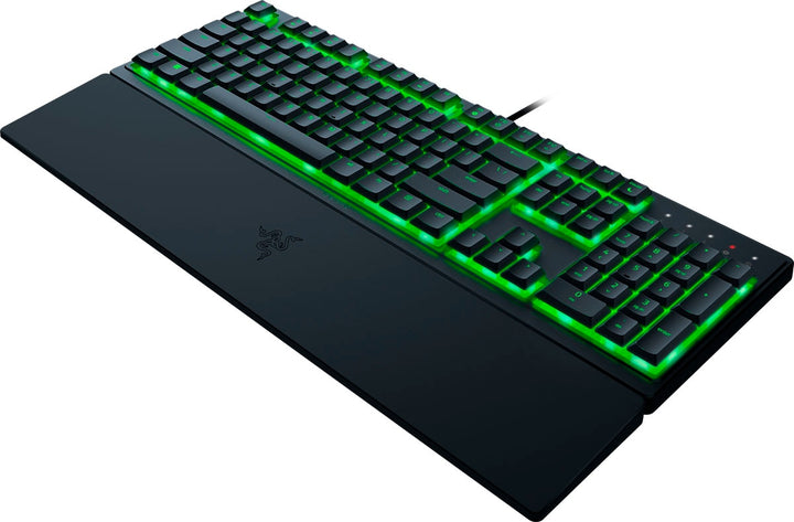 Razer - Ornata V3 X Full-Size Wired Membrane Gaming Keyboard with Chroma RGB Backlighting - Black_2