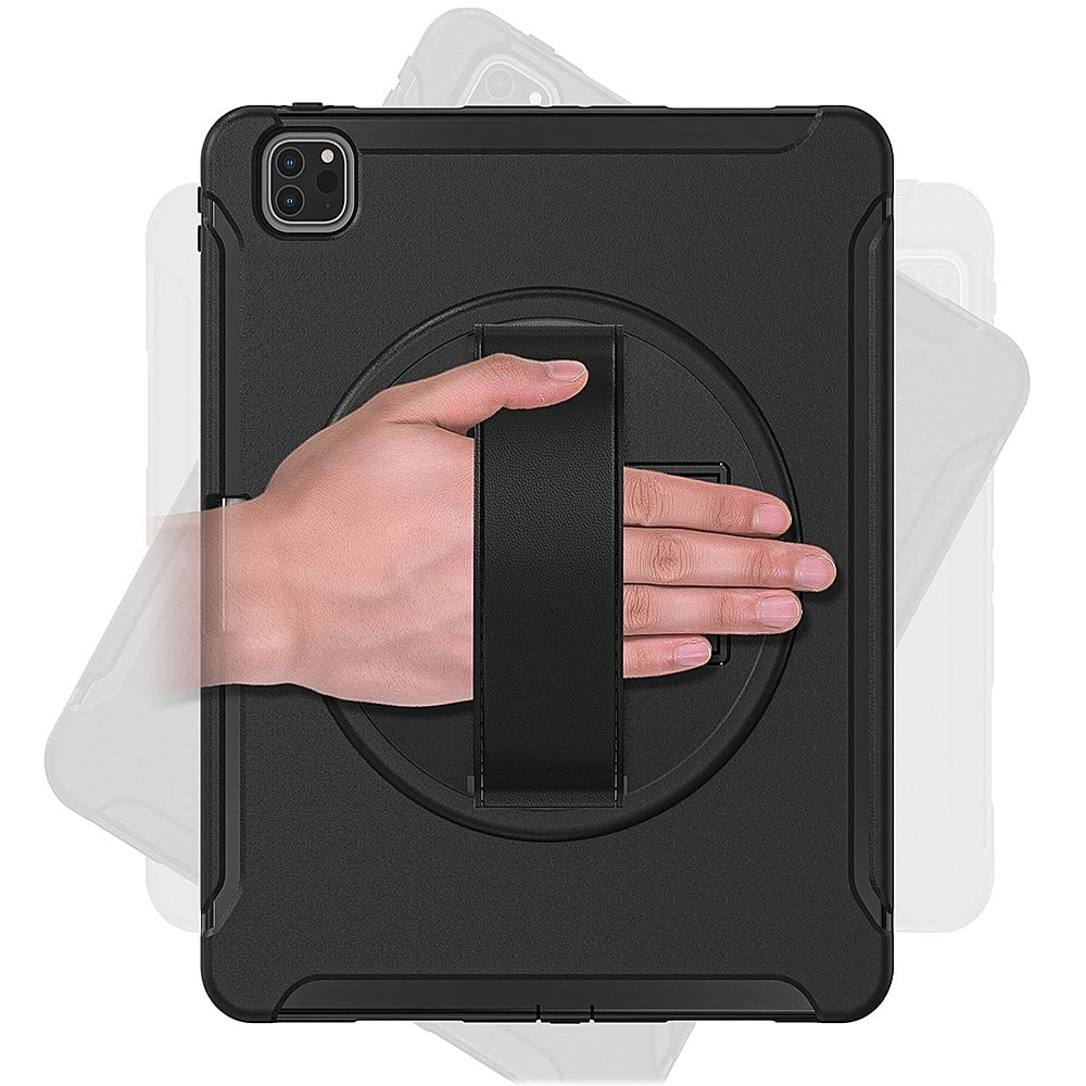 SaharaCase - PROTECTION Hand Strap Series Case for Apple iPad Air 10.9" (4th Generation 2020 and 5th Generation 2022) - Black_8
