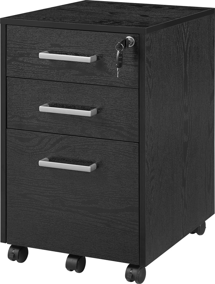Insignia™ - 3-Drawer File Cabinet - Black_6