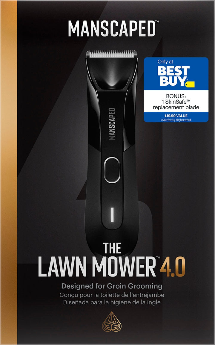 Manscaped - Lawn Mower 4.0 Rechargeable Hair Trimmer - Black_0