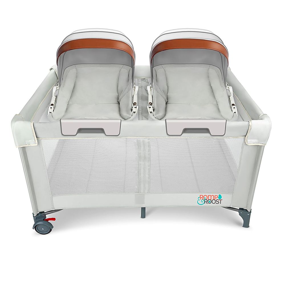 Romp & Roost - LUXE Nest Playard Perfect Solution for One or Twin Babies_5