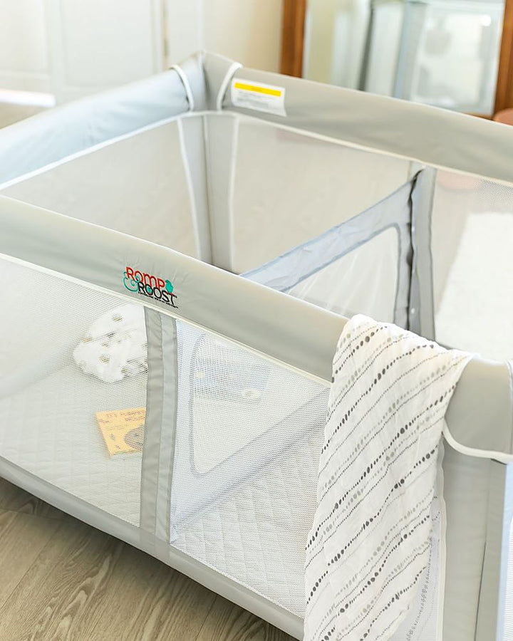 Romp & Roost - LUXE Nest Playard Perfect Solution for One or Twin Babies_4