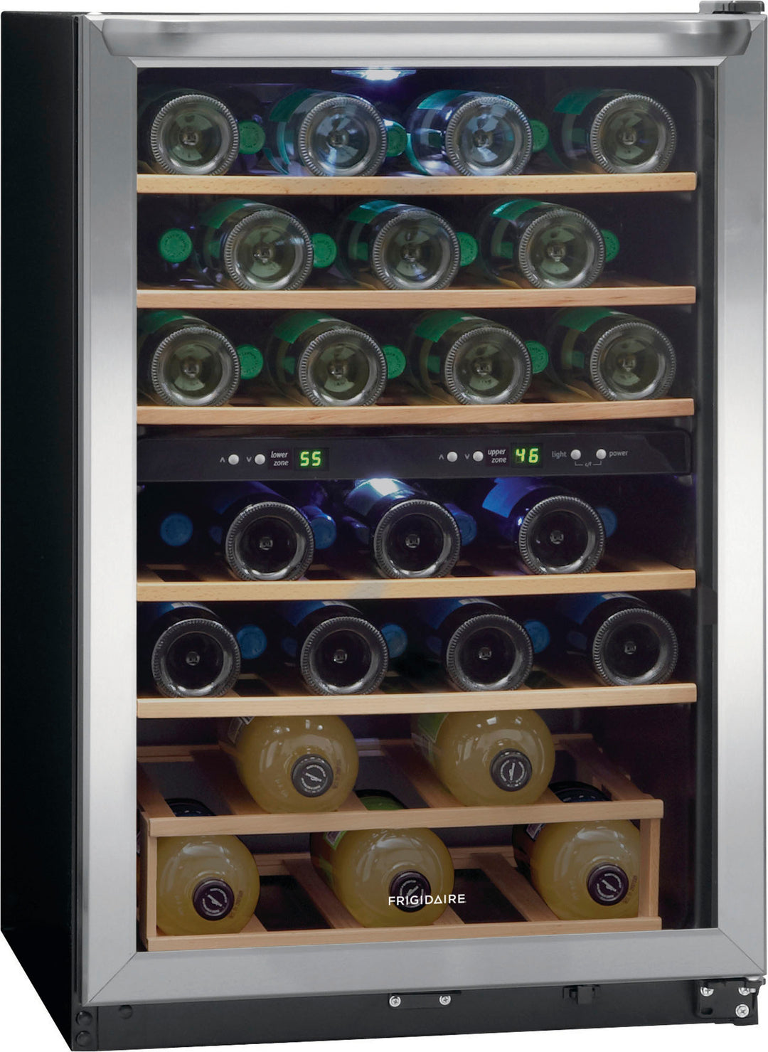 Frigidaire - 45 Bottle Two-Zone Wine Cooler - Black_10