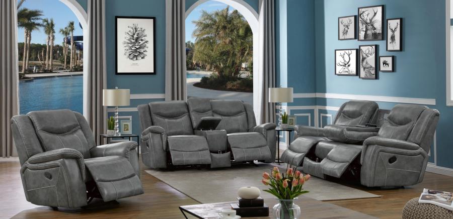 Conrad 3-piece Living Room Set Grey_1