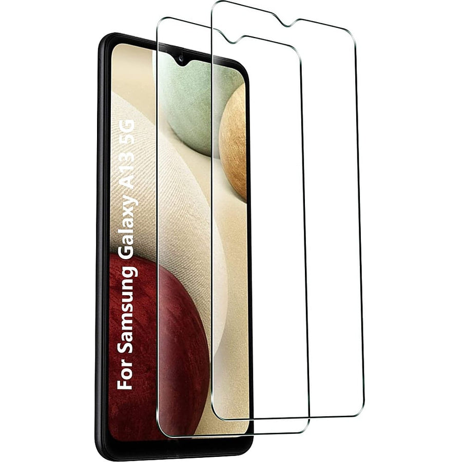 SaharaCase - ZeroDamage Ultra Strong+ Tempered Glass Screen Protector for Samsung Galaxy A13 5G (2-Pack) - Clear_0