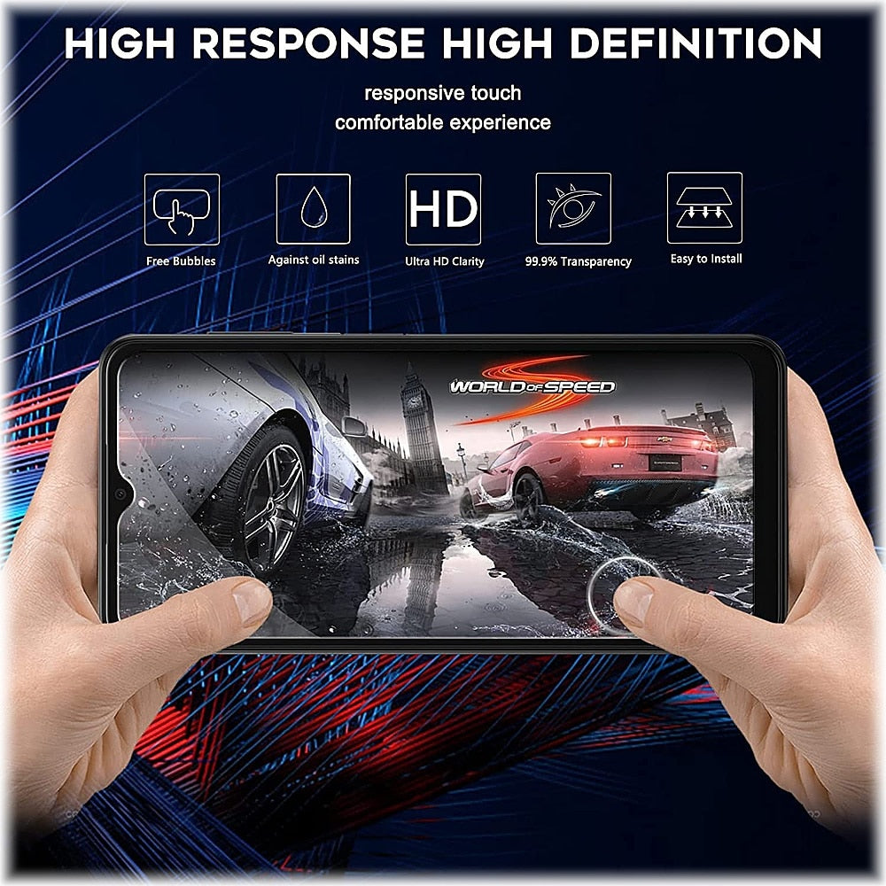 SaharaCase - ZeroDamage Ultra Strong+ Tempered Glass Screen Protector for Samsung Galaxy A13 5G (2-Pack) - Clear_2