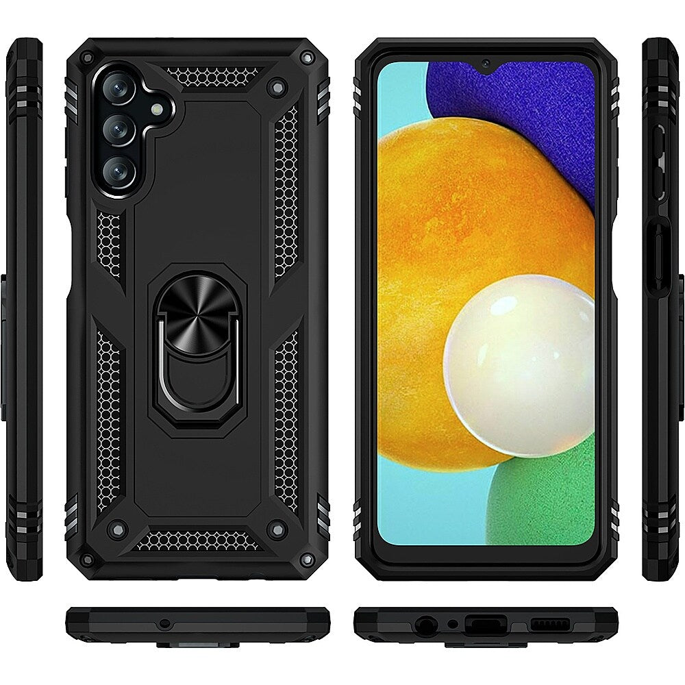 SaharaCase - Military Kickstand Series Case for Samsung Galaxy A13 5G - Black_6