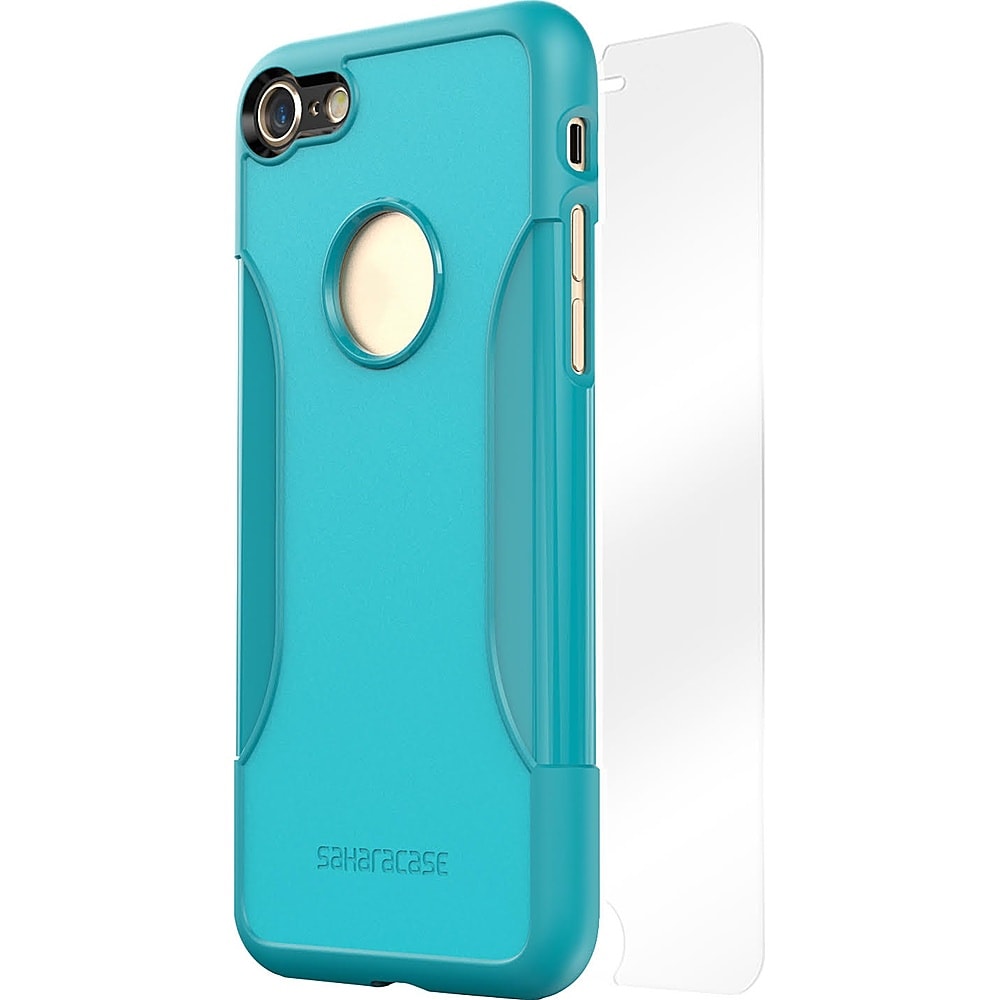 SaharaCase - Classic Series Case for Apple iPhone 7, 8, SE (3rd Generation 2022) - Teal_1