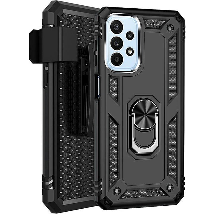 SaharaCase - Military Kickstand Series Case for Samsung Galaxy A23 5G - Black_5