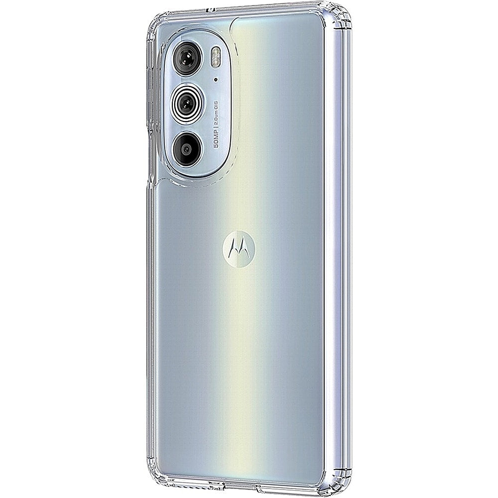 SaharaCase - Hybrid-Flex Hard Shell Case for Motorola Edge+ 2022 - Clear_1