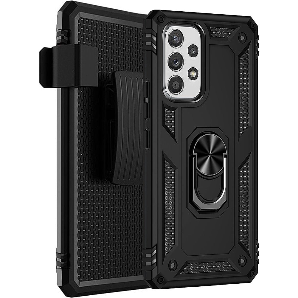 SaharaCase - Military Kickstand Case for Samsung Galaxy A53 5G - Black_7