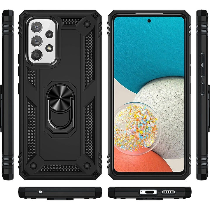 SaharaCase - Military Kickstand Case for Samsung Galaxy A53 5G - Black_6