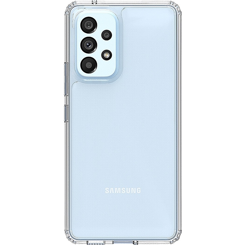 SaharaCase - Hybrid-Flex Hard Shell Case for Samsung Galaxy A53 5G - Clear_0