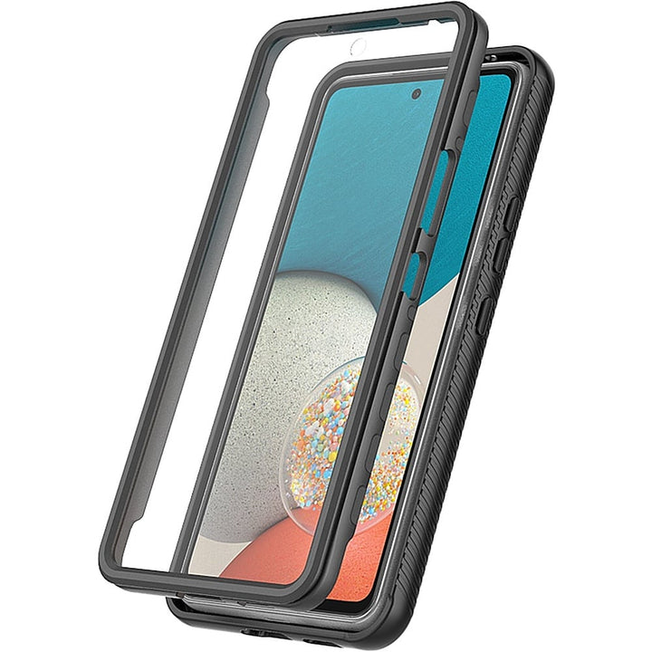 SaharaCase - GRIP Series Case for Samsung Galaxy A53 5G - Black/Clear_4