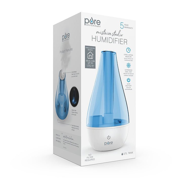 Pure Enrichment MistAire Studio .18 Gallon Ultrasonic Cool Mist Humidifier - White_1