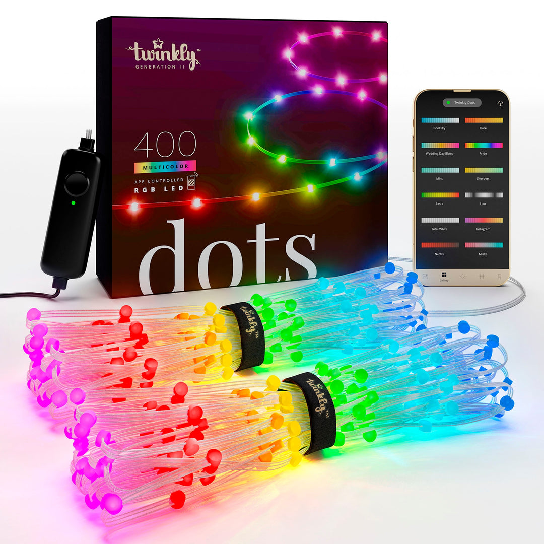 Twinkly - Dots 400 RGB LED USB Flexible Light String (Gen II)_0