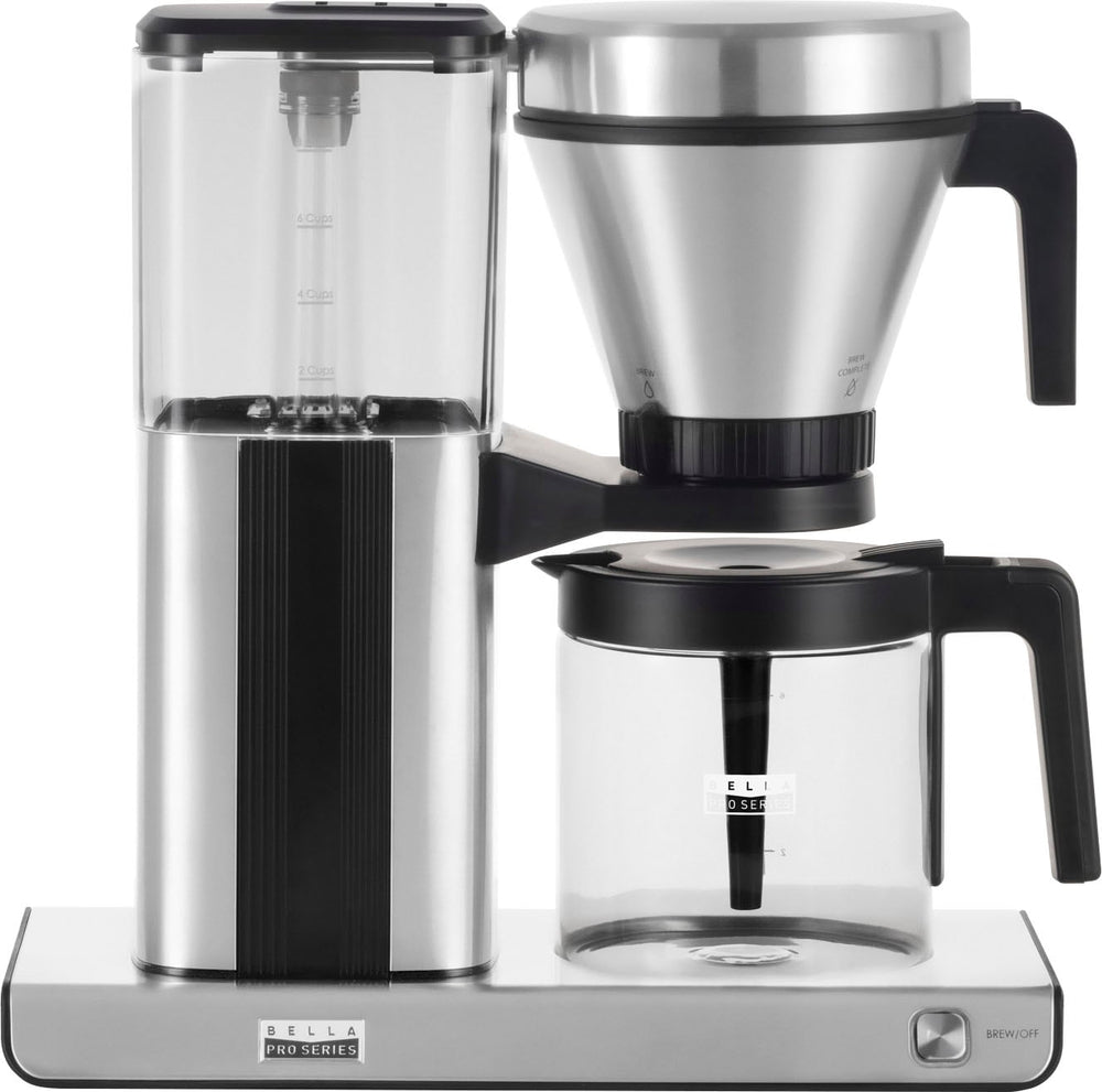Bella Pro Series - 8-Cup Pour Over Coffee Maker - Stainless Steel_1
