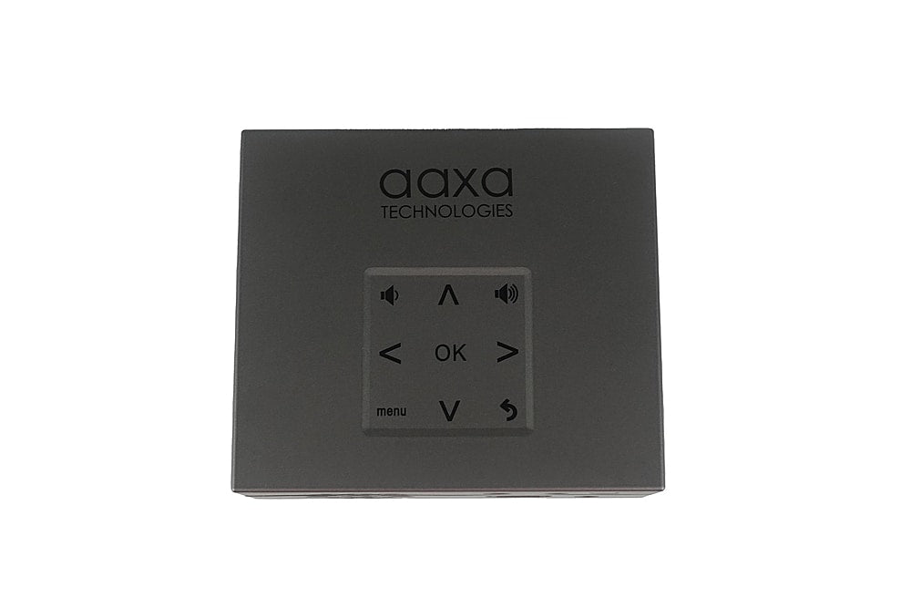 AAXA P8 Smart Mini DLP Projector, Android 10.0, WiFi, Bluetooth, Wireless Mirroring, Streaming Apps, HDMI USB-C Inputs - Gray_2