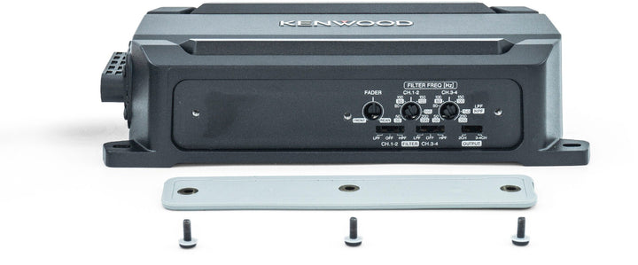 Kenwood - IPX67 Waterproof Marine/Motorsports Full Range Amplifier with Bluetooth - Gray_18