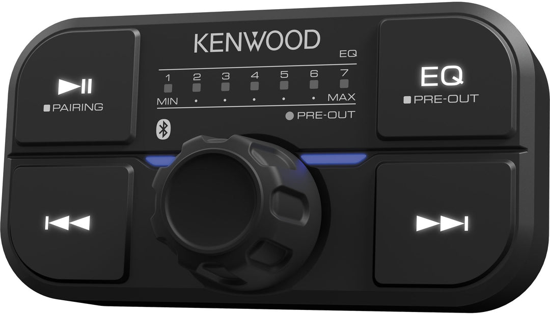 Kenwood - IPX67 Waterproof Marine/Motorsports Full Range Amplifier with Bluetooth - Gray_16