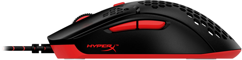 HyperX - Pulsefire Haste Lightweight Wired Optical Gaming Mouse with RGB Lighting - Black and red_1