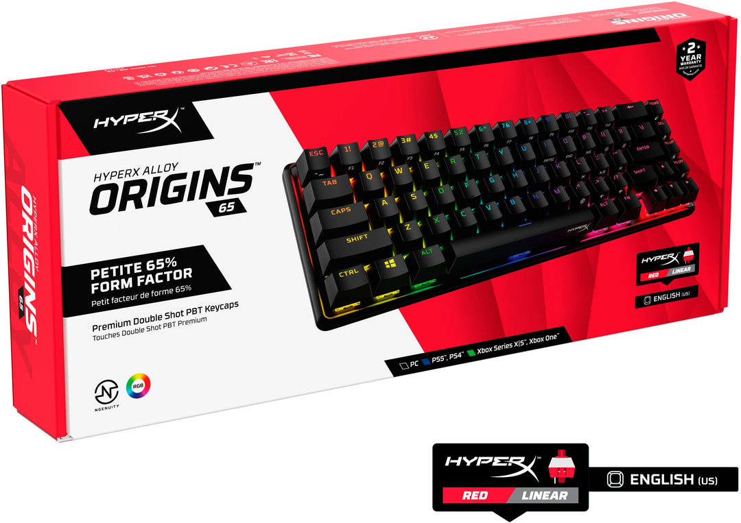 HyperX - Alloy Origins 65% Compact Wired Mechanical Aqua Tactile Switch Gaming Keyboard with RGB Lighting - Black_4