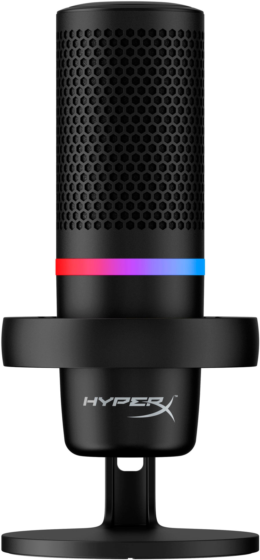 HyperX - Duocast Wired Cardioid Omnidirectional USB Condenser Microphone_0