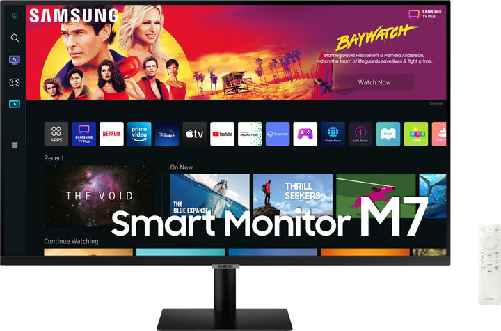 Samsung - 32" BM702 UHD Smart Monitor with Streaming TV - Black_0