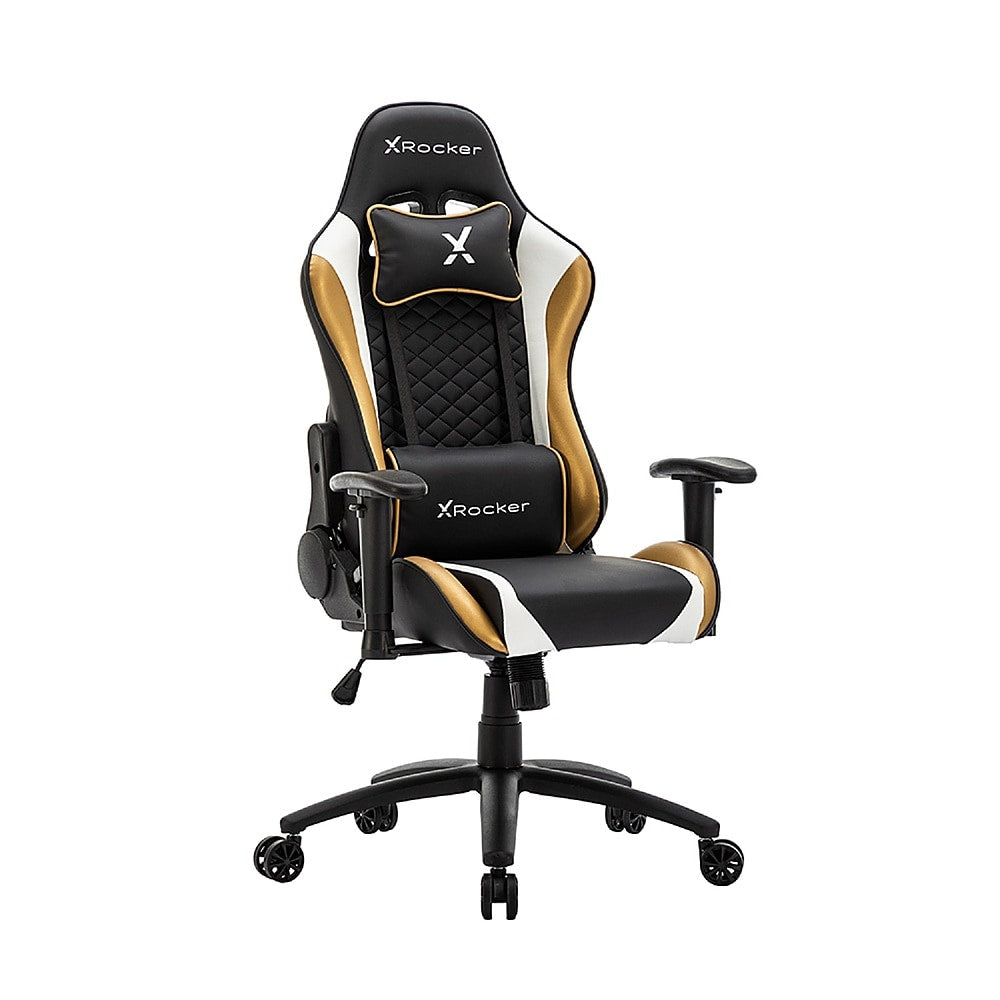 X Rocker - Agility Jr. Gaming Chair - Black and Gold_2