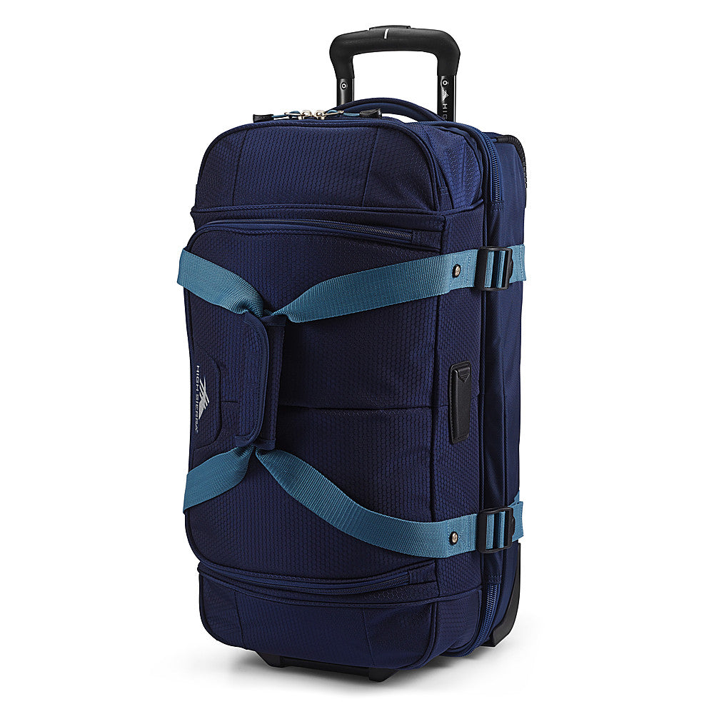 High Sierra - Fairlead Collection 22" Expandable Wheeled Duffel Bag - True Navy/Graphite Blue_0