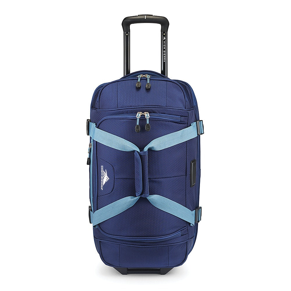 High Sierra - Fairlead Collection 22" Expandable Wheeled Duffel Bag - True Navy/Graphite Blue_6