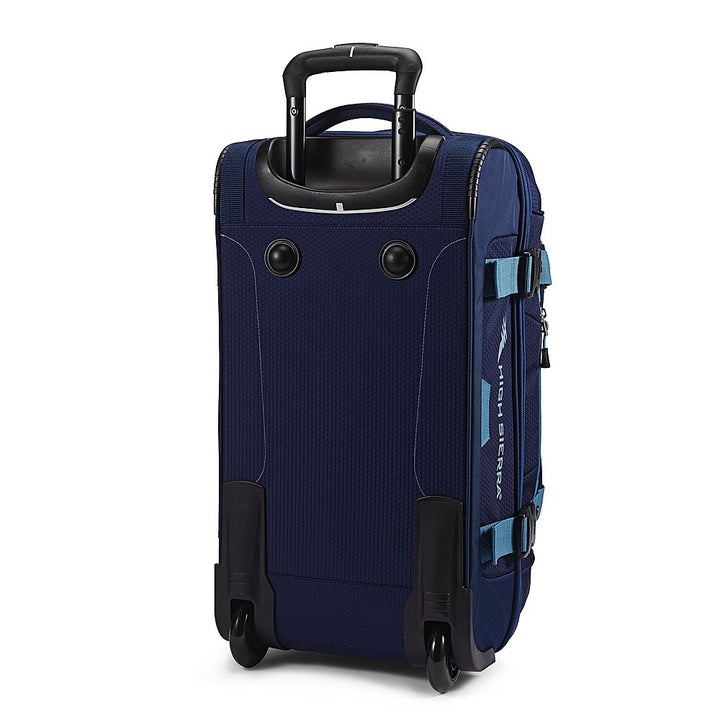 High Sierra - Fairlead Collection 22" Expandable Wheeled Duffel Bag - True Navy/Graphite Blue_2