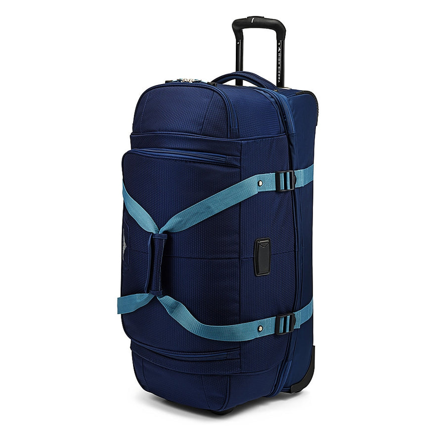 High Sierra - Fairlead Collection 28" Expandable Wheeled Duffel Bag - True Navy/Graphite Blue_0