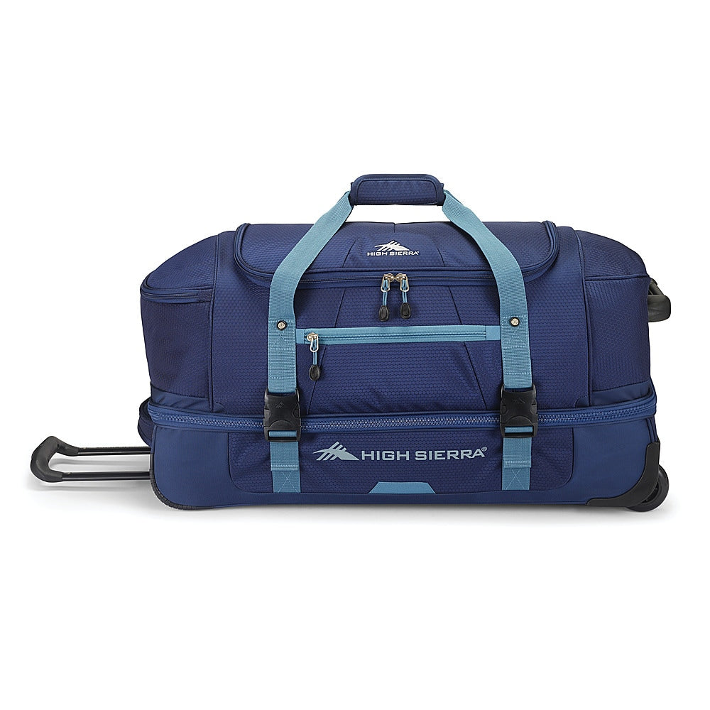 High Sierra - Fairlead Collection 28" Expandable Wheeled Duffel Bag - True Navy/Graphite Blue_5
