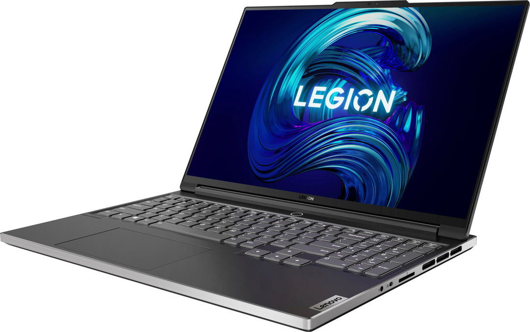 Lenovo - Legion Slim 7i 16" WUXGA Gaming Laptop - Core i7-12700H - 16GB Memory - NVIDIA GeForce RTX 3060 - 512GB SSD - Onyx Grey_6