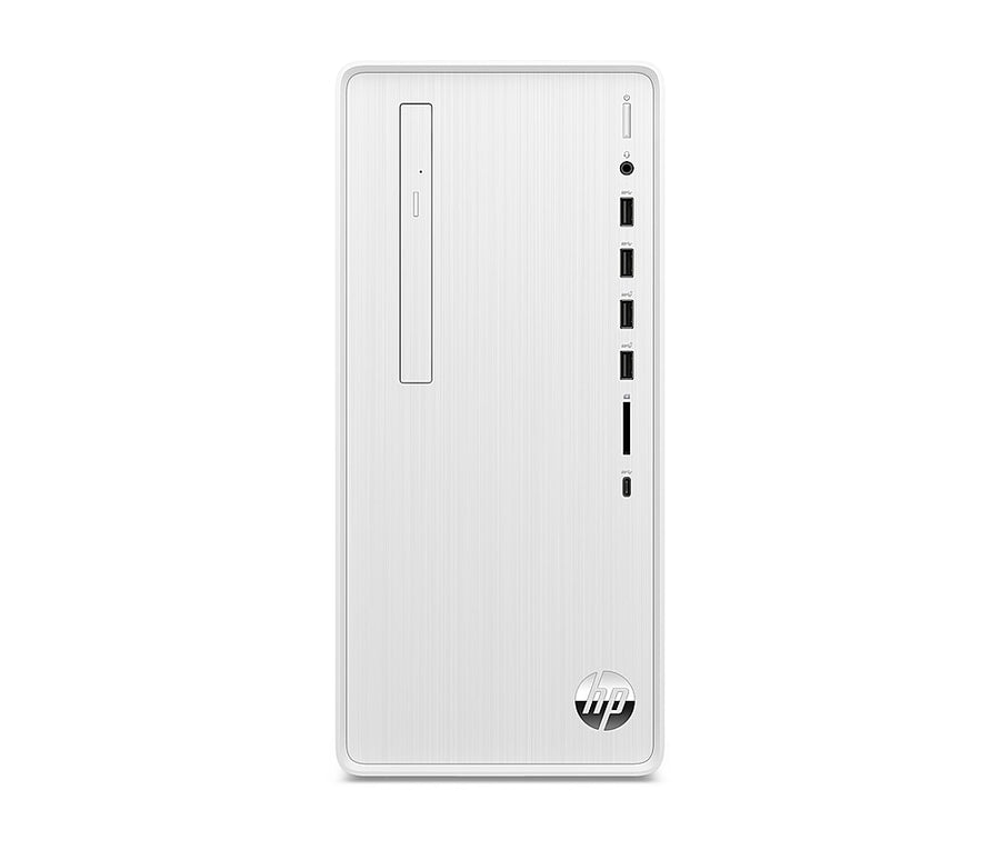 HP - Pavilion Desktop - Intel Core i5-12400 - 8GB Memory - 512GB SSD - Snow white_0