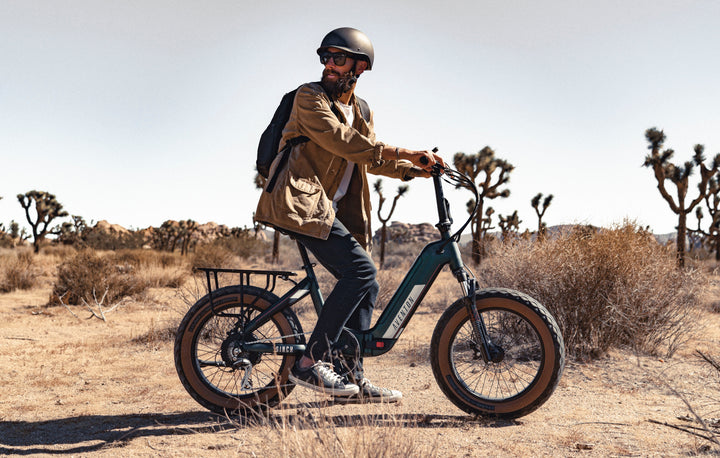 Aventon - Sinch Step-Through Foldable Ebike w/ 40 mile Max Operating Range and 20 MPH Max Speed - Moss Green_6
