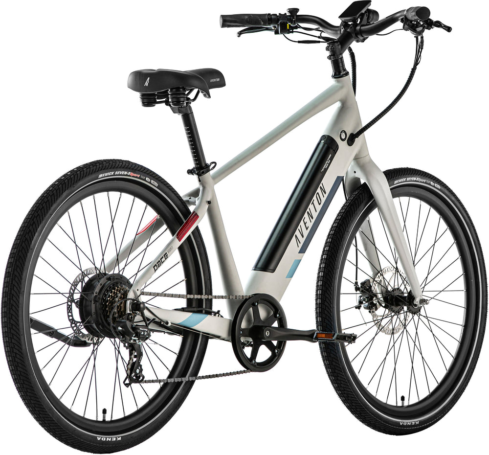 Aventon - Pace 350 v2 Step-Over Ebike w/ 40 mile Max Operating Range and 20 MPH Max Speed - Cloud Grey_1
