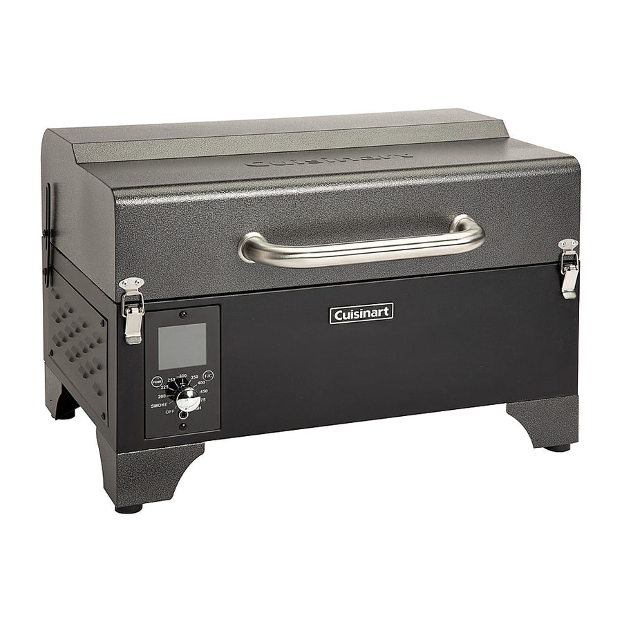 Cuisinart - Portable Wood Pellet Grill and Smoker - Black_0