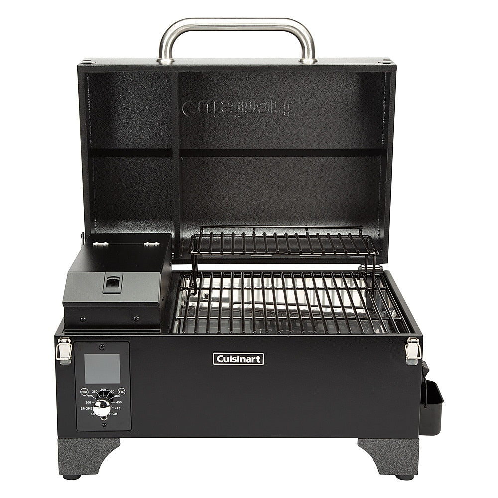 Cuisinart - Portable Wood Pellet Grill and Smoker - Black_14