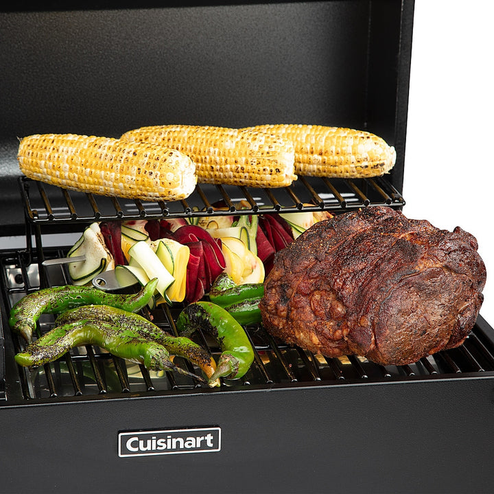 Cuisinart - Portable Wood Pellet Grill and Smoker - Black_7