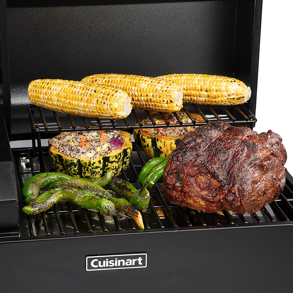 Cuisinart - Portable Wood Pellet Grill and Smoker - Black_6