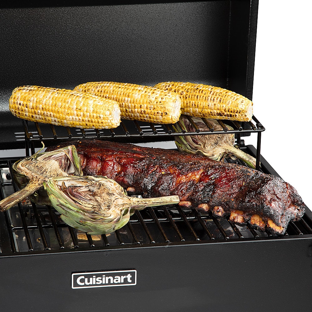 Cuisinart - Portable Wood Pellet Grill and Smoker - Black_3