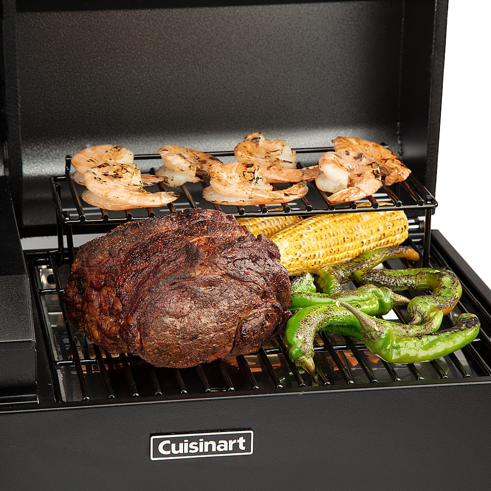 Cuisinart - Portable Wood Pellet Grill and Smoker - Black_2