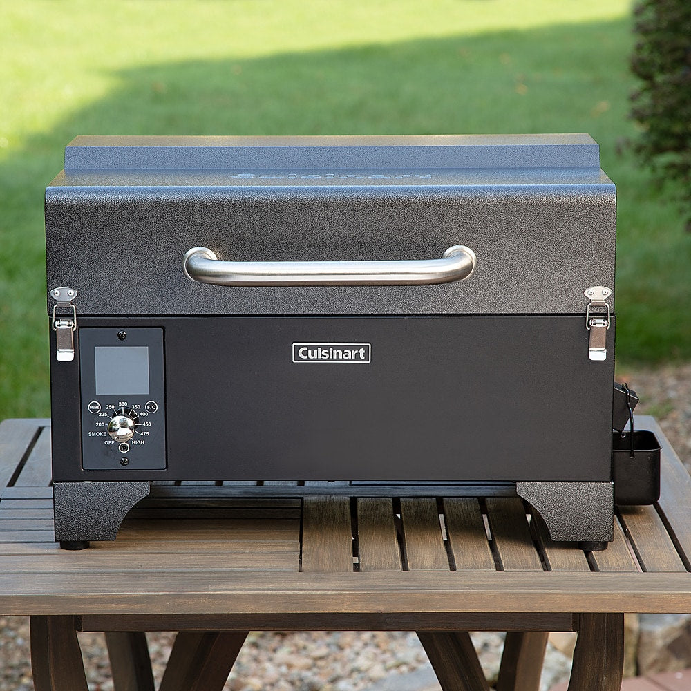 Cuisinart - Portable Wood Pellet Grill and Smoker - Black_20
